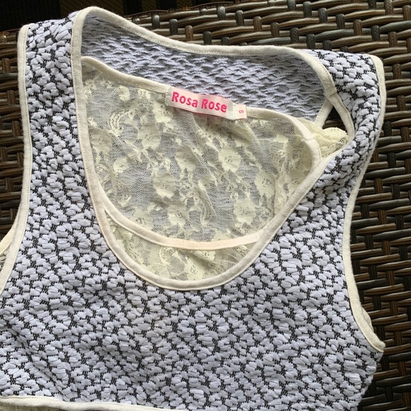 ROSA ROSE | Lacey Layered Bodycon Mini Dress - Picture 5 of 15